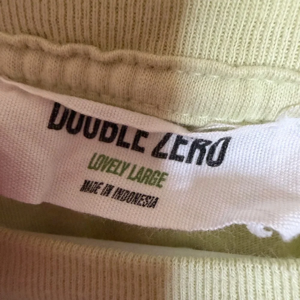 Double Zero Women's Mint Green Crop Top brand new size large - Picture 3 of 4